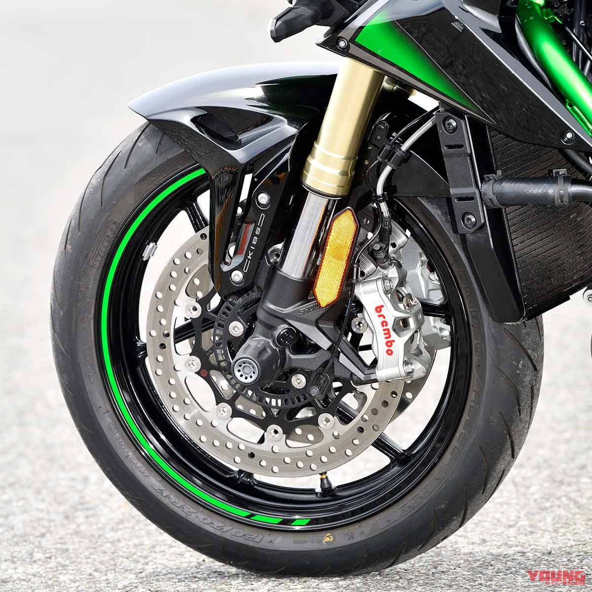 |カワサキZ H2 SE試乗インプレッション【振り幅の広い電子制御サスペンションで魅力アップ】