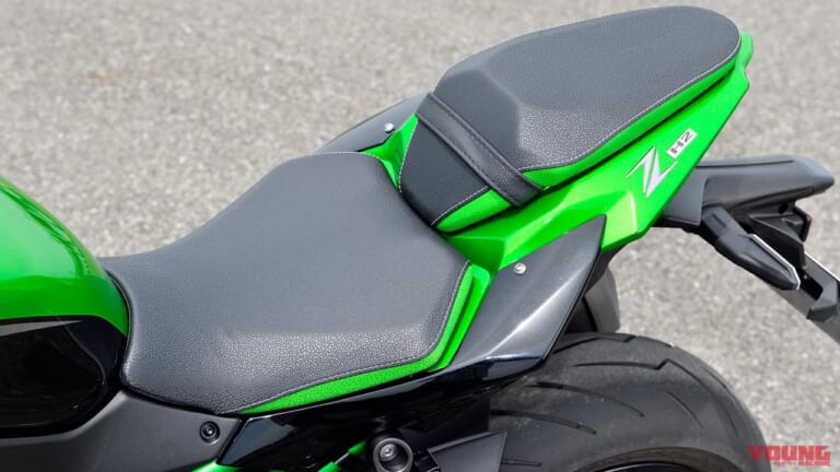 カワサキZ H2 SE|シート|カワサキZ H2 SE試乗インプレッション【振り幅の広い電子制御サスペンションで魅力アップ】