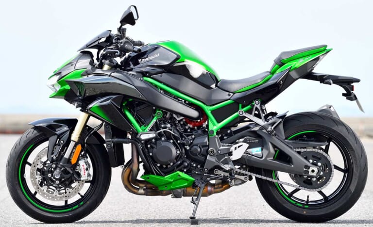 カワサキZ H2 SE|カワサキZ H2 SE試乗インプレッション【振り幅の広い電子制御サスペンションで魅力アップ】