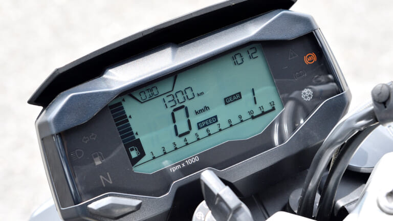 BMW G310R|メーター|BMW G310R試乗インプレッション【ユーロ5規制対応でもスポーティーさを維持】