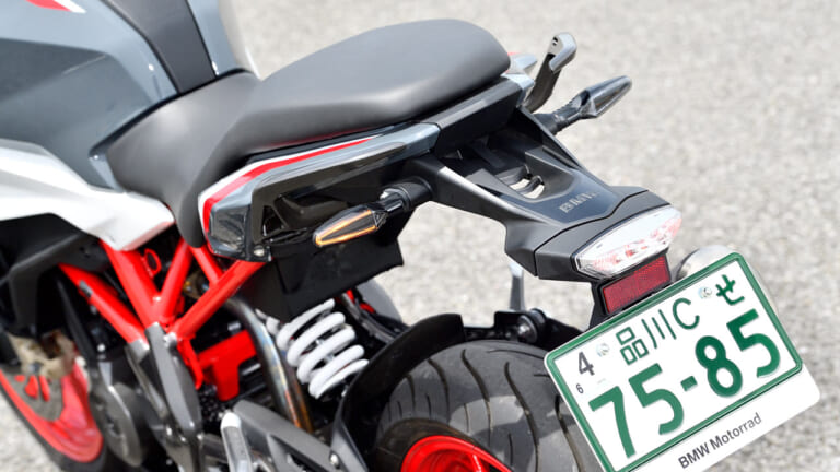 BMW G310R|テールランプ|BMW G310R試乗インプレッション【ユーロ5規制対応でもスポーティーさを維持】