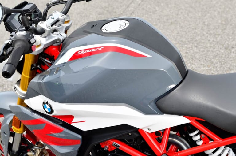 BMW G310R|タンク|BMW G310R試乗インプレッション【ユーロ5規制対応でもスポーティーさを維持】
