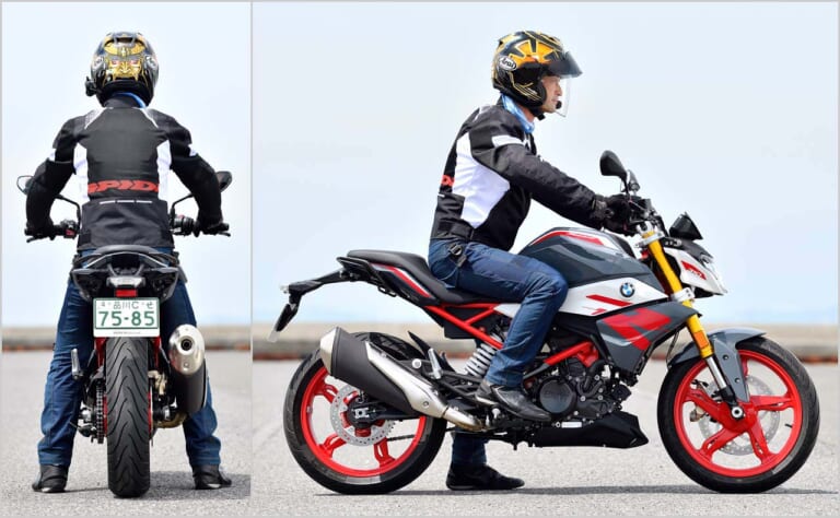 BMW G310R|ライディングポジション|BMW G310R試乗インプレッション【ユーロ5規制対応でもスポーティーさを維持】
