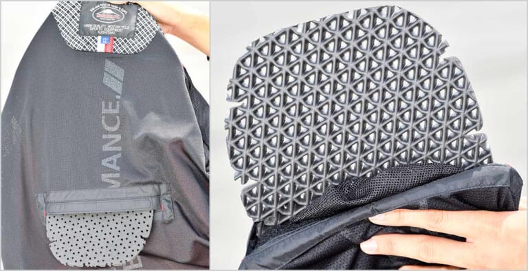 クシタニ|フルメッシュパーカージャケット K-2369|プロテクター|クシタニ フルメッシュパーカージャケット試用インプレッション【袖形状の見直しでよりカジュアルに】