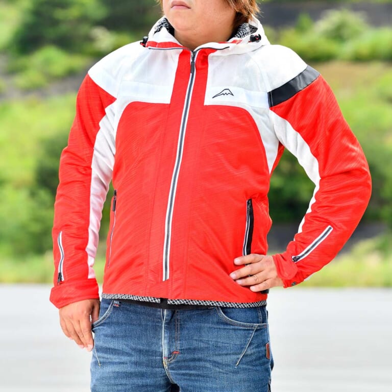 クシタニ|フルメッシュパーカージャケット K-2369|クシタニ フルメッシュパーカージャケット試用インプレッション【袖形状の見直しでよりカジュアルに】