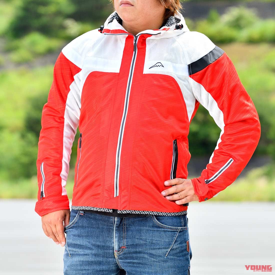 クシタニ|フルメッシュパーカージャケット K-2369|クシタニ フルメッシュパーカージャケット試用インプレッション【袖形状の見直しでよりカジュアルに】