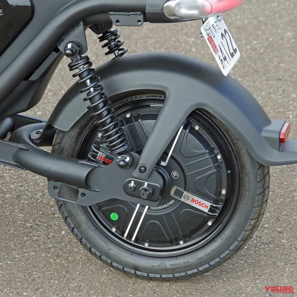 電動バイク|niu UQi Pro|モーター|GPS&SIM通信機能を搭載する電動バイク「ニウUQiプロ」試乗インプレッション