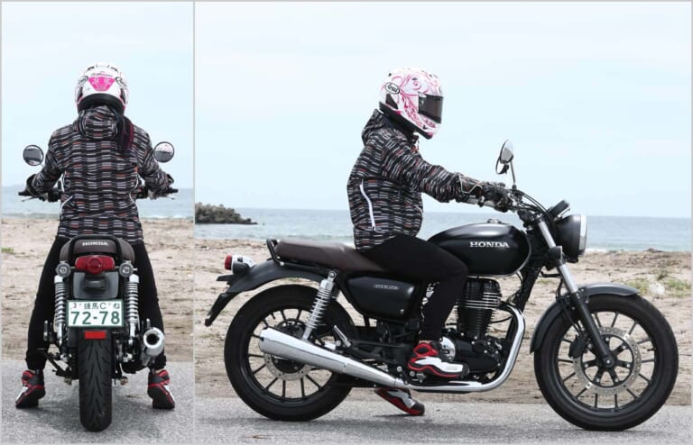 ホンダ GB350|ライディングポジション|ホンダGB350ディテール写真解説【扱いやすさとフィーリングにこだわる新世代ネイキッド】