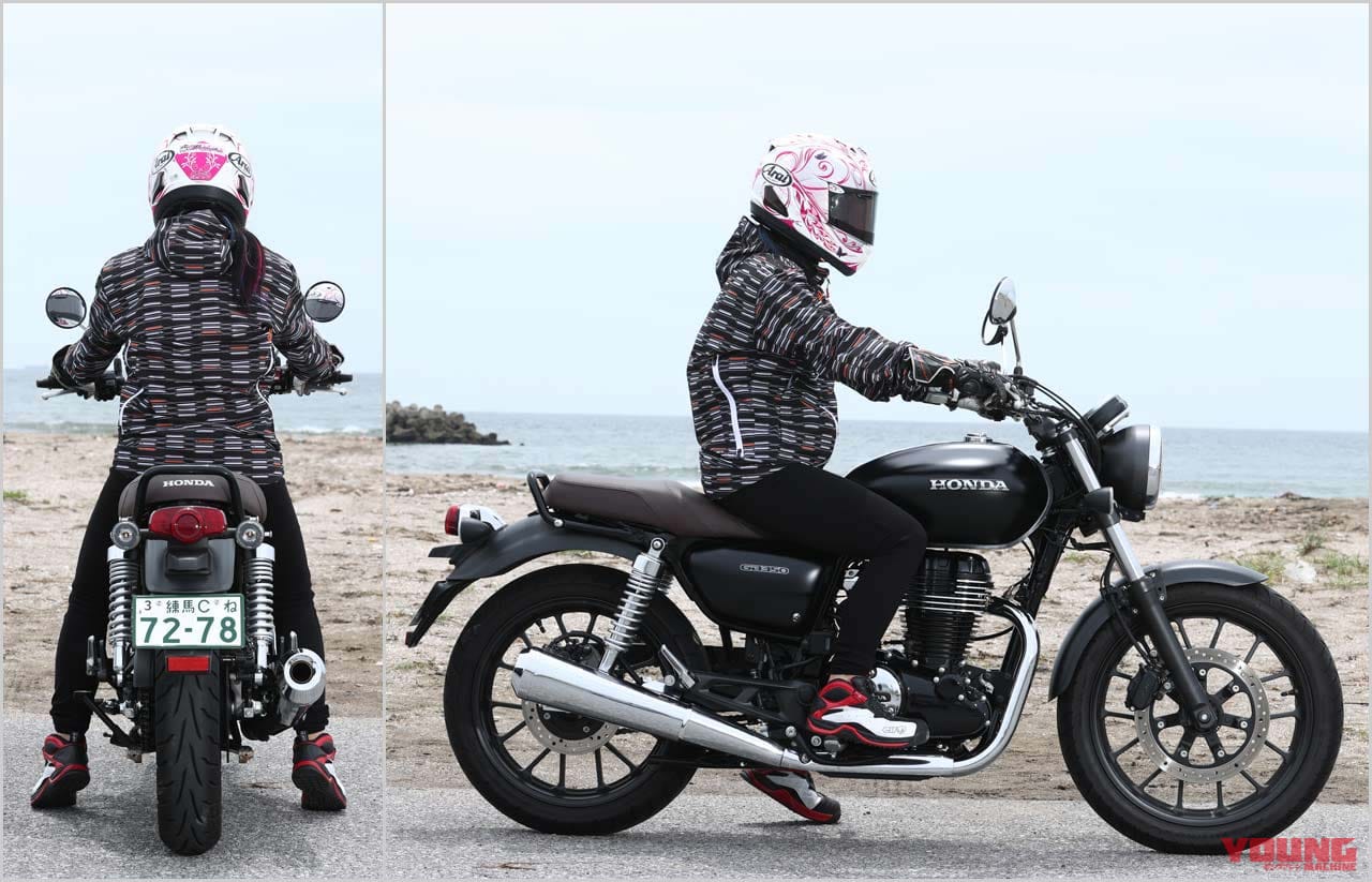 ホンダ GB350|ライディングポジション|ホンダGB350ディテール写真解説【扱いやすさとフィーリングにこだわる新世代ネイキッド】