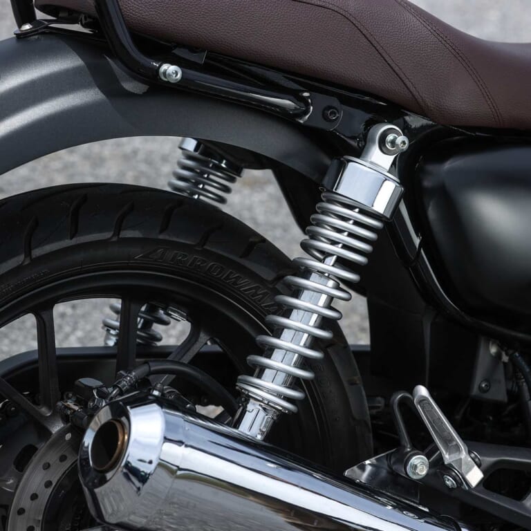 ホンダ GB350|リヤサスペンション|ホンダGB350ディテール写真解説【扱いやすさとフィーリングにこだわる新世代ネイキッド】