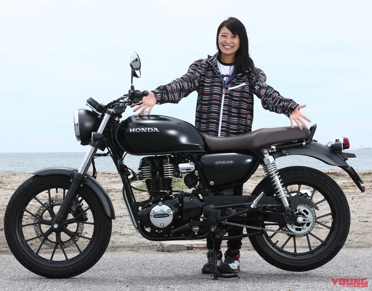 ホンダ GB350|岡崎静夏|デザイン|岡崎静夏のホンダGB350試乗インプレ【考え抜かれたエンジンと車体。これが新世代スタンダード】