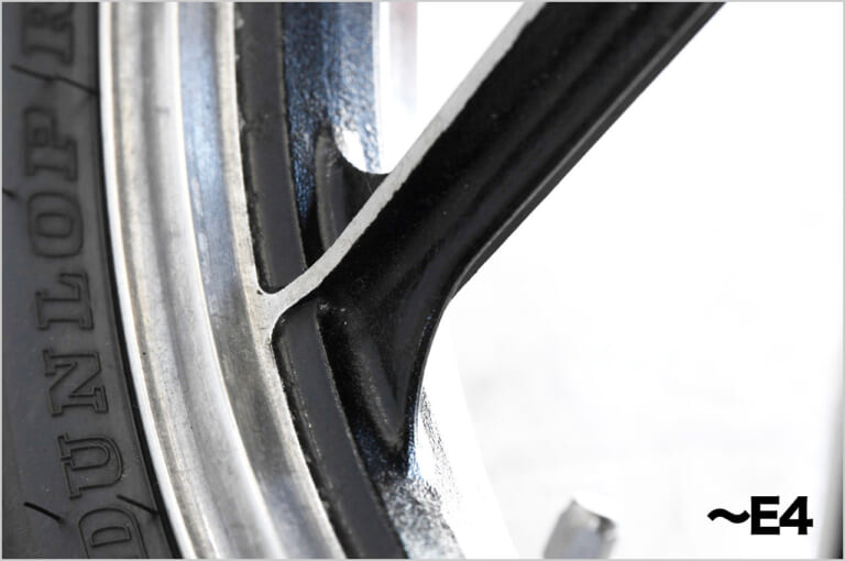 ’80s国産名車|カワサキZ400FX|ホイール|’80s国産名車・カワサキZ400FX完調メンテナンス【エンジン腰上オーバーホールで往年の輝きを復活!】