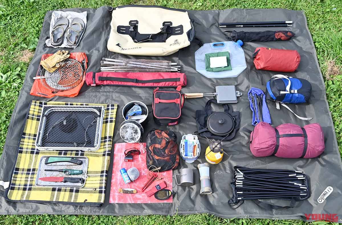 バイクでソロキャンプ 荷物どっさりキャンパー ヤタガイの場合 載るなら全部持っていく Webヤングマシン 新車バイクニュース バイクでソロキャンプ 荷物どっさりキャンパー ヤタガイの場合 載るなら全部持っていく Webヤングマシン 新車バイクニュース