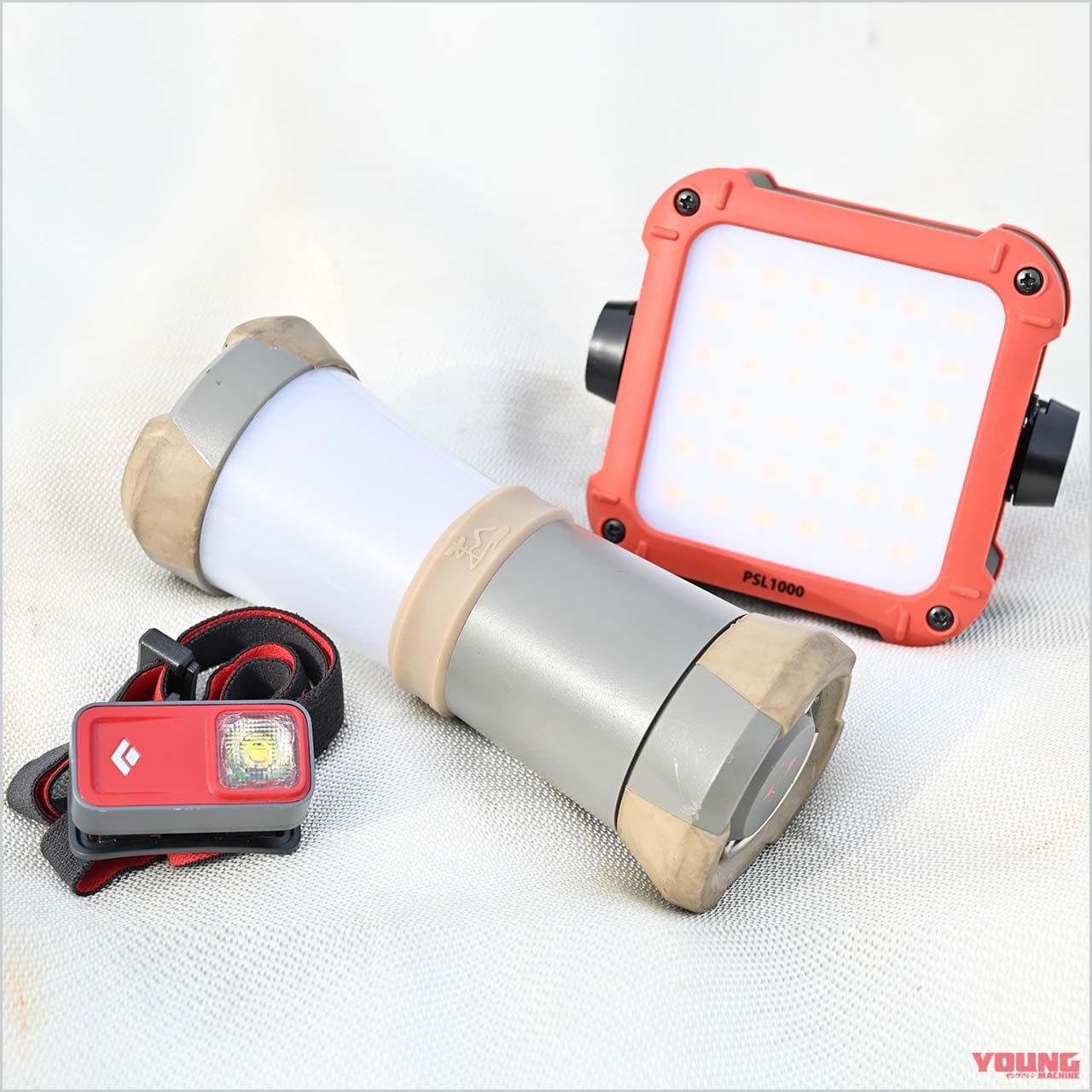 バイクでソロキャンプ|ライター・ヤタガイのこだわり|LEDランタン|“バイクでソロキャンプ”荷物どっさりキャンパー・ヤタガイの場合【載るなら全部持っていく!】