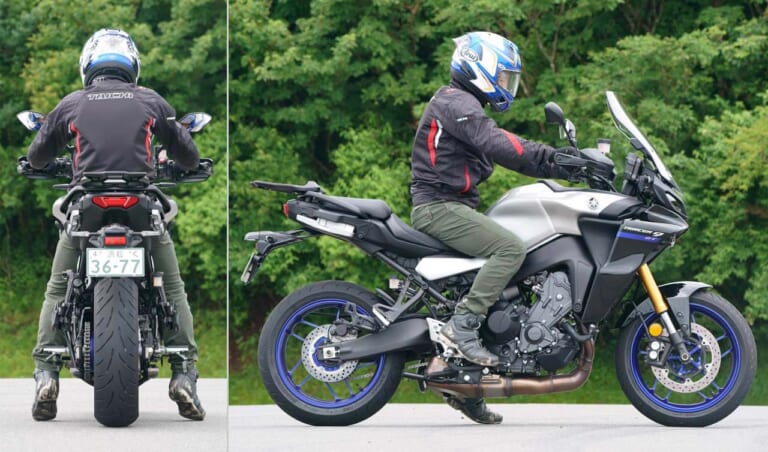 ヤマハトレーサー9GT試乗インプレッション|ライディングポジション|丸山浩の買い替え候補!? ヤマハ トレーサー9GT試乗インプレ【3気筒は7000rpmからバキッと!】