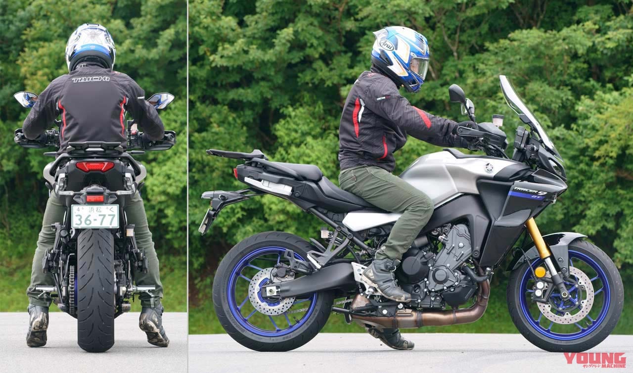 ヤマハトレーサー9GT試乗インプレッション|ライディングポジション|丸山浩の買い替え候補!? ヤマハ トレーサー9GT試乗インプレ【3気筒は7000rpmからバキッと!】