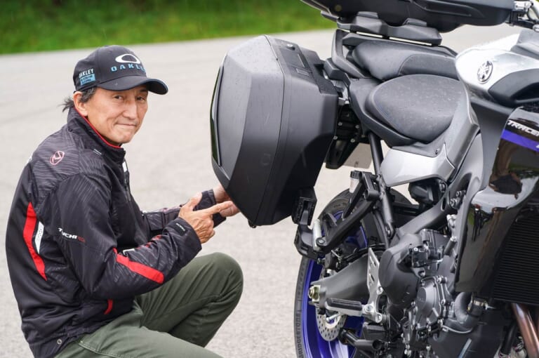 ヤマハトレーサー9GT試乗インプレッション|サイドケース|丸山浩の買い替え候補!? ヤマハ トレーサー9GT試乗インプレ【3気筒は7000rpmからバキッと!】