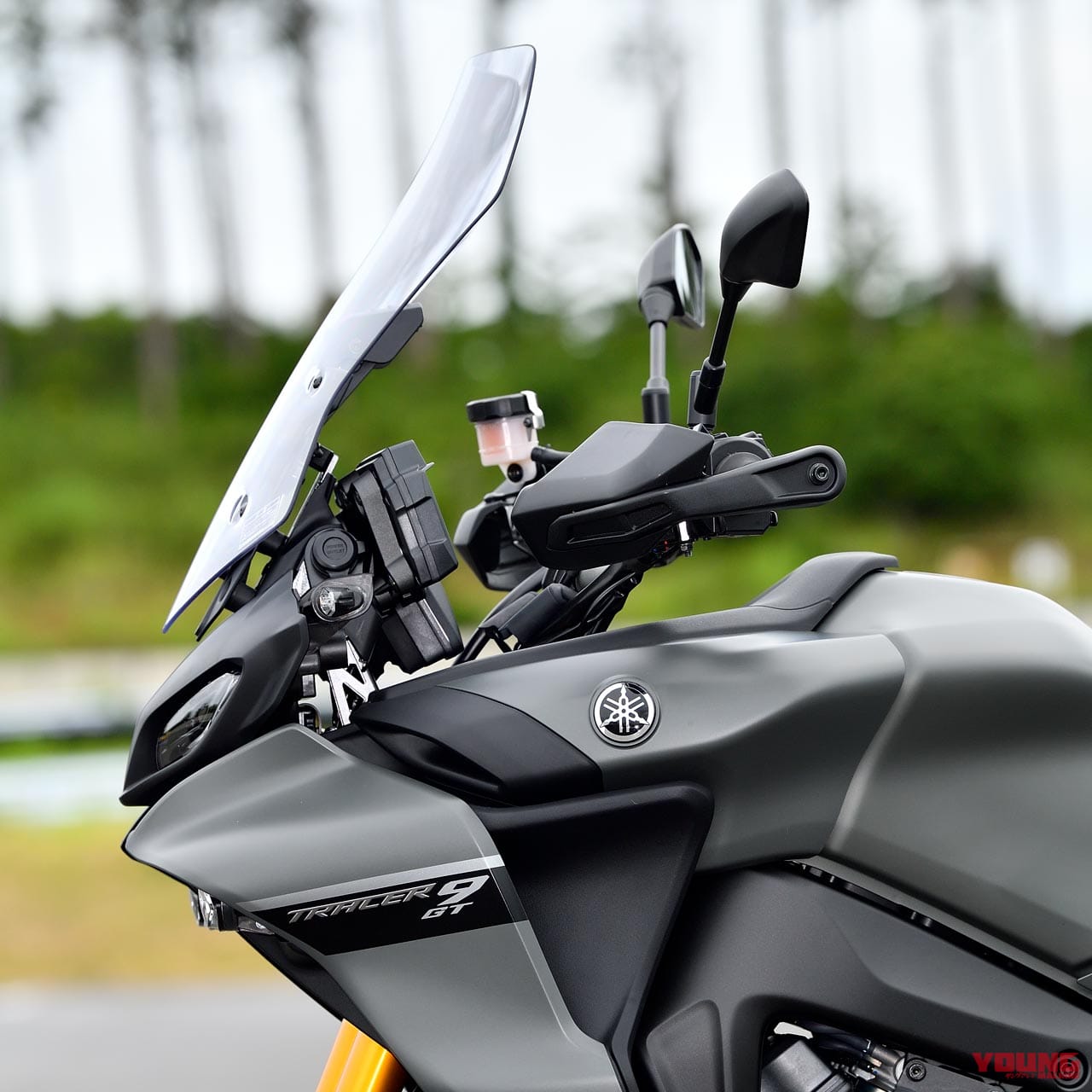 |ヤマハ トレーサー9GTディテール写真解説【電サス/シフター/クルコン装備のお買い得仕様】