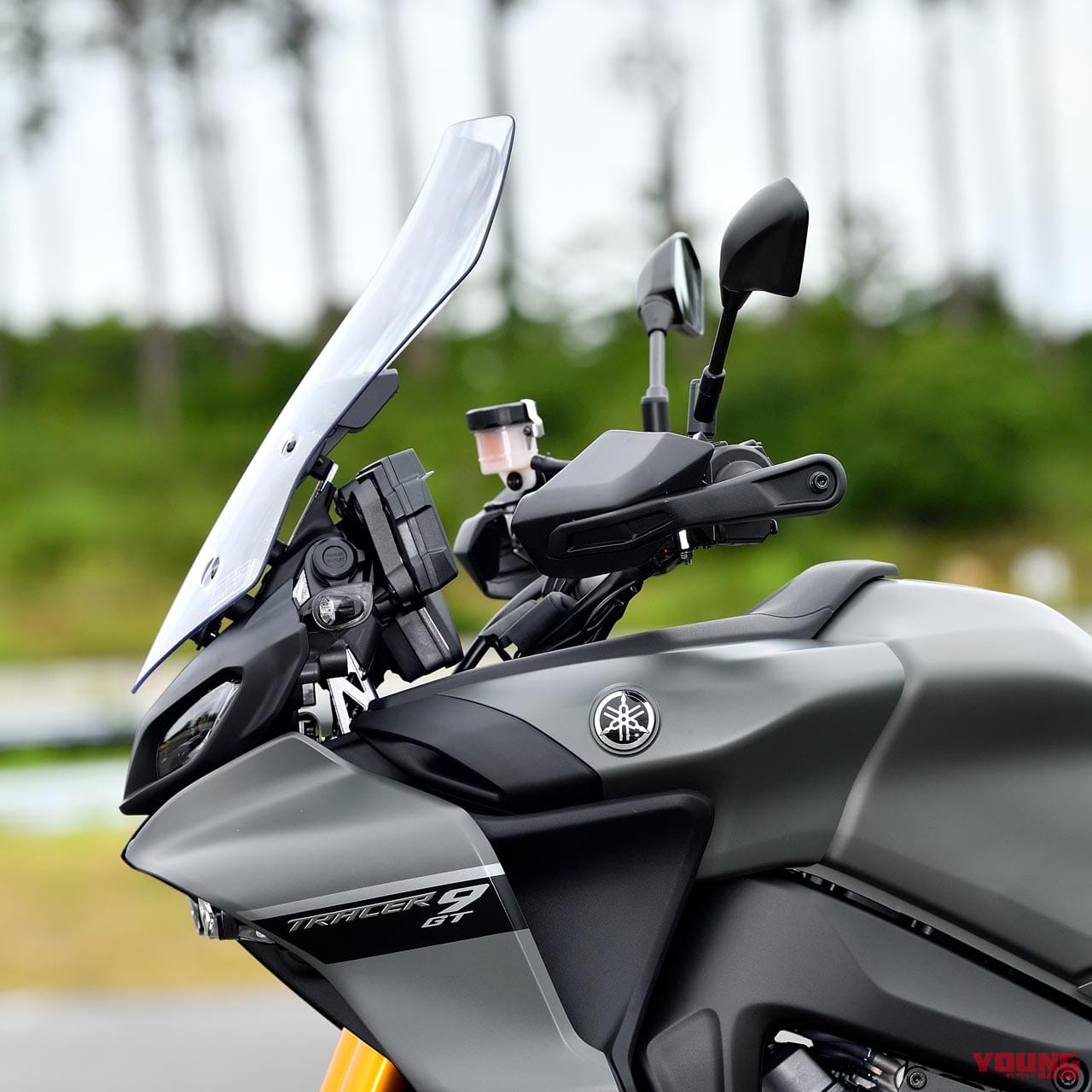 |ヤマハ トレーサー9GTディテール写真解説【電サス/シフター/クルコン装備のお買い得仕様】