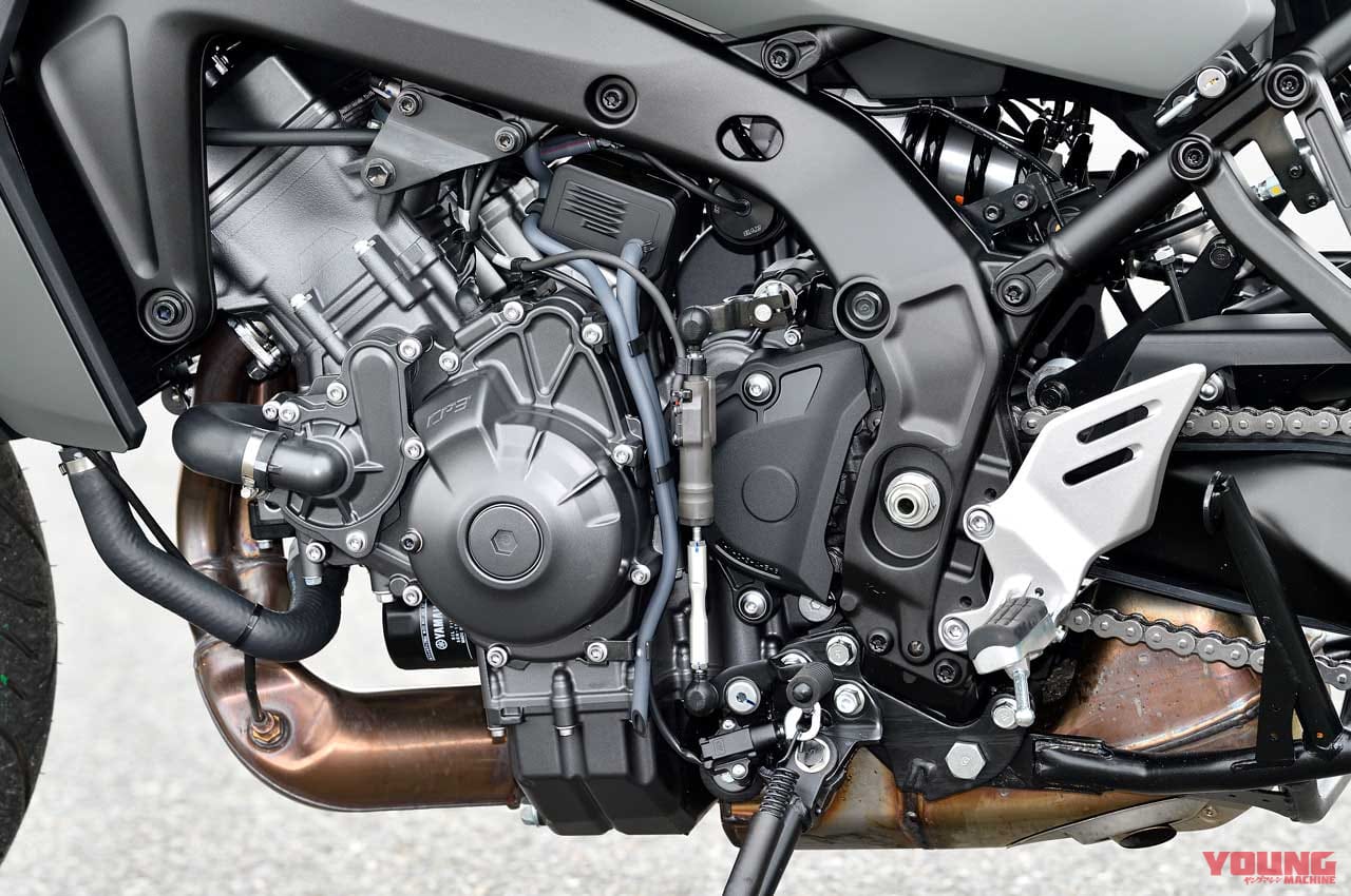 |ヤマハ トレーサー9GTディテール写真解説【電サス/シフター/クルコン装備のお買い得仕様】