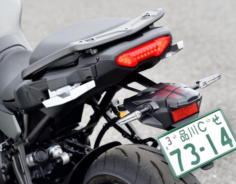 ヤマハ トレーサー9GT|テールランプ|ヤマハ トレーサー9GTディテール写真解説【電サス/シフター/クルコン装備のお買い得仕様】