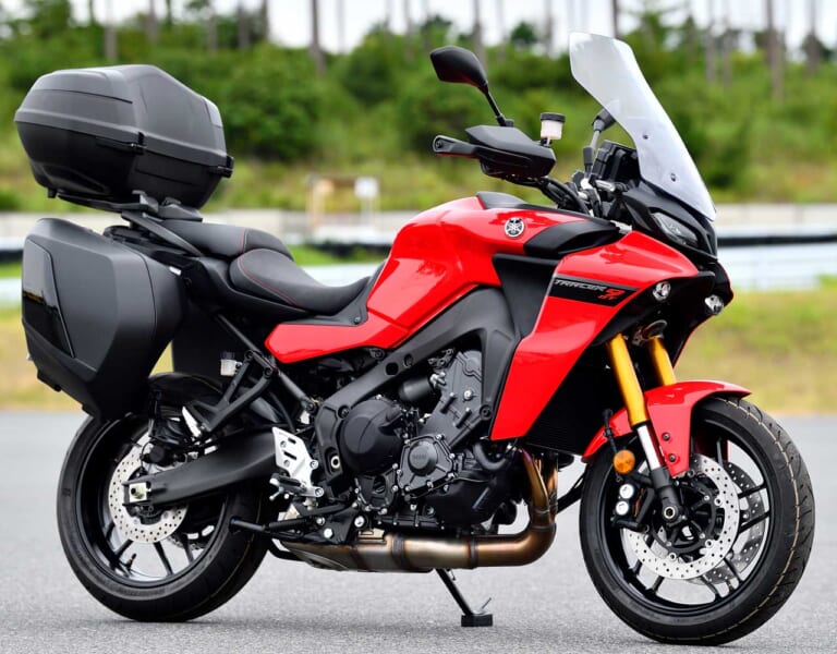 ヤマハ トレーサー9GT|オプション装着|ヤマハ トレーサー9GTディテール写真解説【電サス/シフター/クルコン装備のお買い得仕様】