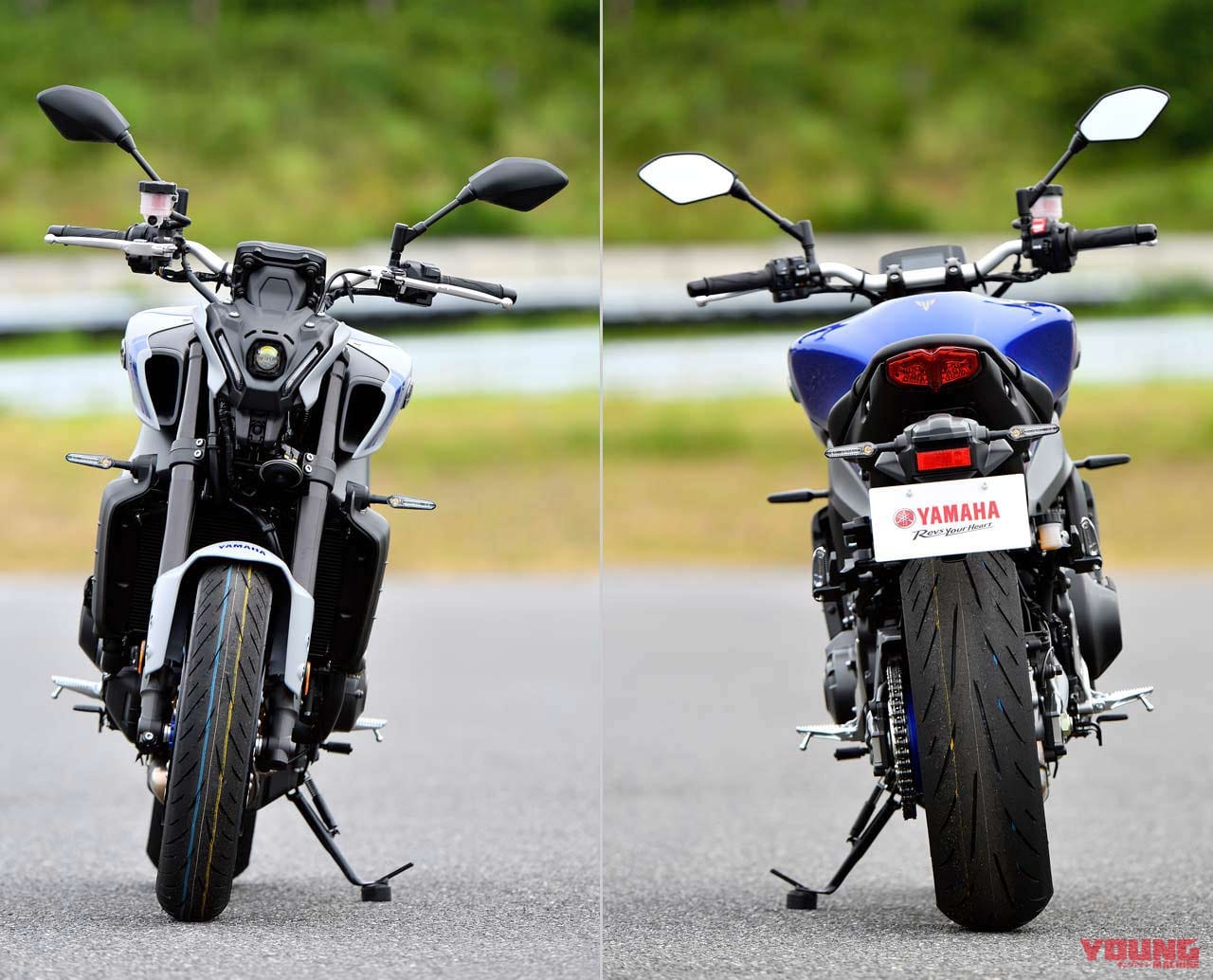 ヤマハMT-09|スタイリング|ヤマハMT-09/SPディテール写真解説【エンジン/フレーム/電子制御:全盛りフルモデルチェンジ】