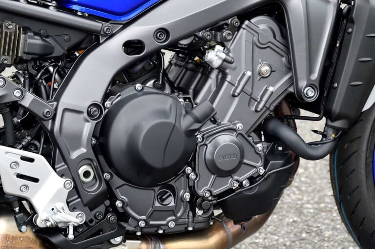 ヤマハMT-09|フレーム|ヤマハMT-09/SPディテール写真解説【エンジン/フレーム/電子制御:全盛りフルモデルチェンジ】