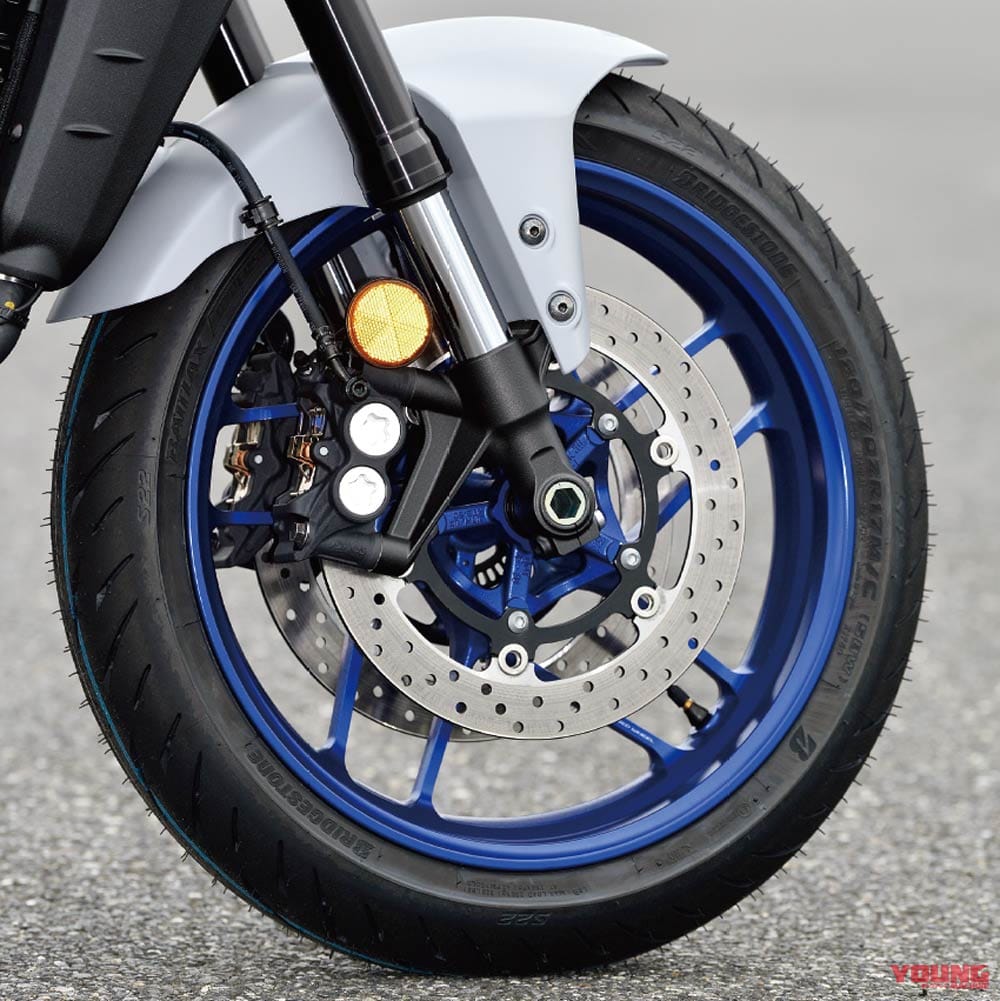 ヤマハMT-09|フロントまわり|ヤマハMT-09/SPディテール写真解説【エンジン/フレーム/電子制御:全盛りフルモデルチェンジ】