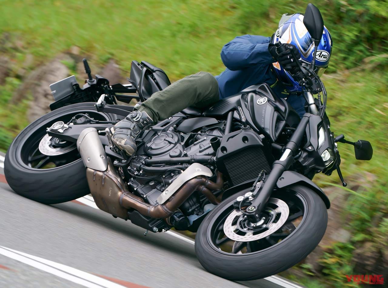 ヤマハMT-07|ヤマハMT-07試乗インプレッション【トルクフルな2気筒エンジンの素の面白味を体感】