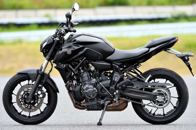 ヤマハMT-07|スタイリング|ヤマハMT-07試乗インプレッション【トルクフルな2気筒エンジンの素の面白味を体感】
