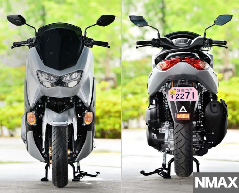ヤマハNMAX|スタイリング|令和の原付二種HY戦争勃発?! ヤマハNMAX vs ホンダPCX〈#1 ディテール徹底比較〉