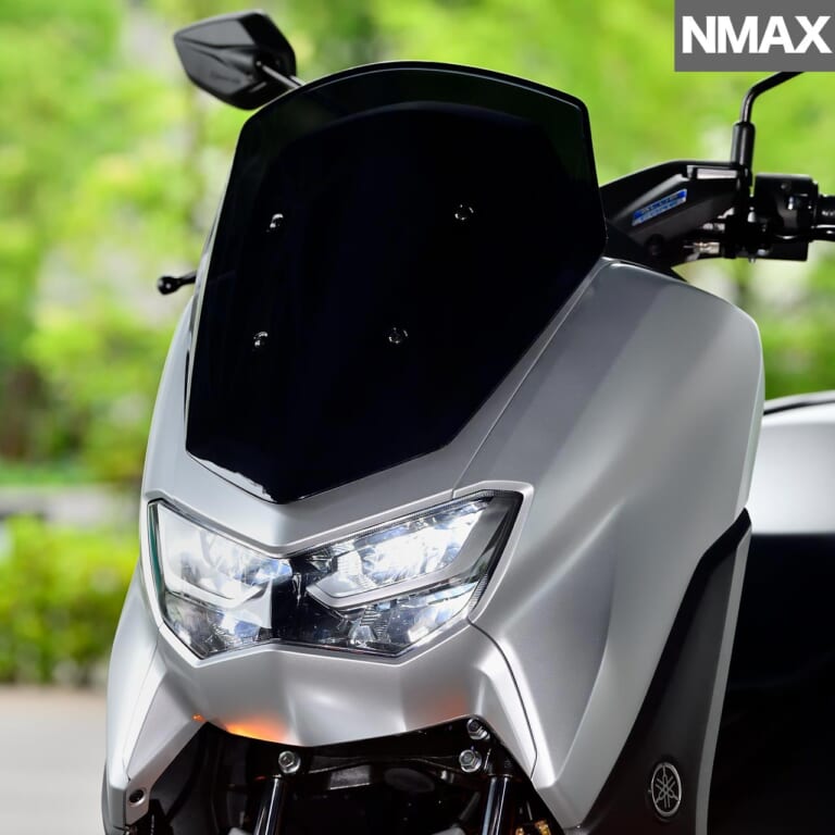 ヤマハNMAX|ヘッドライト|令和の原付二種HY戦争勃発?! ヤマハNMAX vs ホンダPCX〈#1 ディテール徹底比較〉