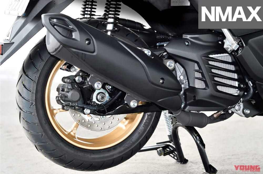 ヤマハNMAX|エンジン|令和の原付二種HY戦争勃発?! ヤマハNMAX vs ホンダPCX〈#1 ディテール徹底比較〉
