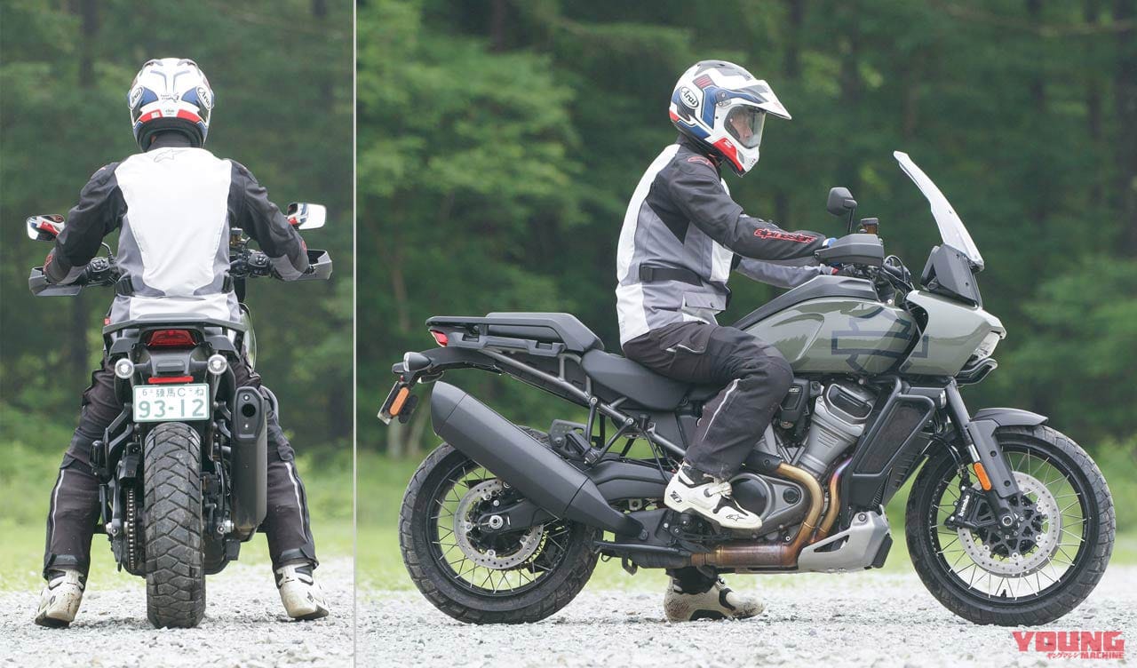 ハーレーダビッドソン パンアメリカ1250スペシャル|ライディングポジション|ホントに初モノ!? 驚きの完成度:ハーレーダビッドソン パンアメリカ1250/スペシャル ディテール解説