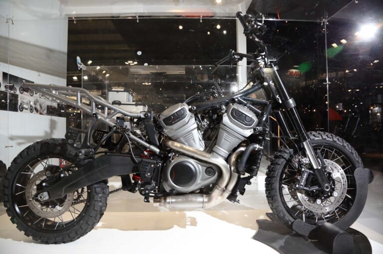 ハーレーダビッドソン パンアメリカ1250/スペシャル|フレーム|ホントに初モノ!? 驚きの完成度:ハーレーダビッドソン パンアメリカ1250/スペシャル ディテール解説