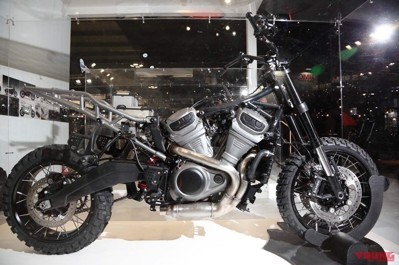 ハーレーダビッドソン パンアメリカ1250/スペシャル|フレーム|ホントに初モノ!? 驚きの完成度:ハーレーダビッドソン パンアメリカ1250/スペシャル ディテール解説