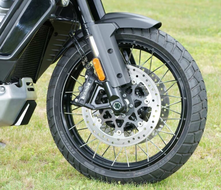 ハーレーダビッドソン パンアメリカ1250スペシャル|フロントまわり|ホントに初モノ!? 驚きの完成度:ハーレーダビッドソン パンアメリカ1250/スペシャル ディテール解説