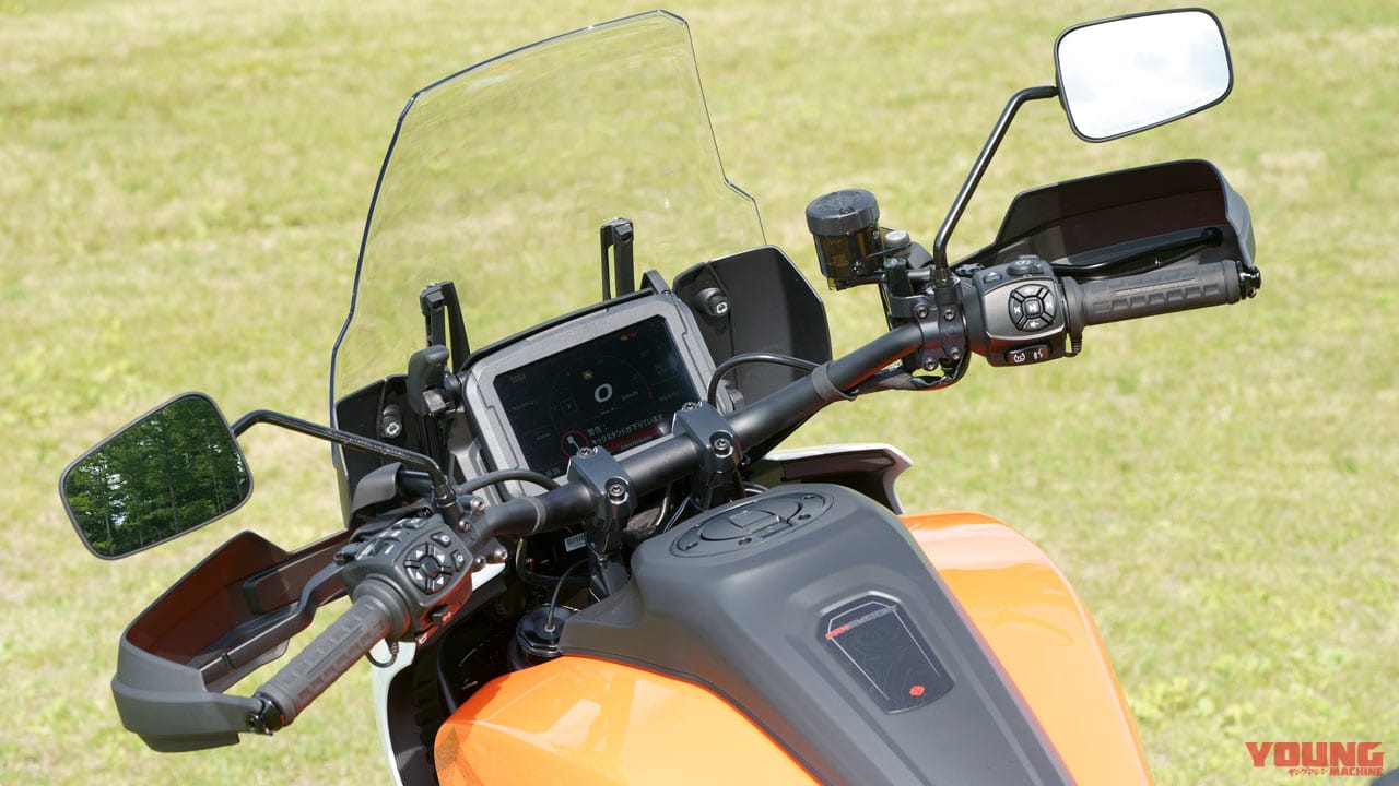 ハーレーダビッドソン パンアメリカ1250/スペシャル|コクピット|ホントに初モノ!? 驚きの完成度:ハーレーダビッドソン パンアメリカ1250/スペシャル ディテール解説