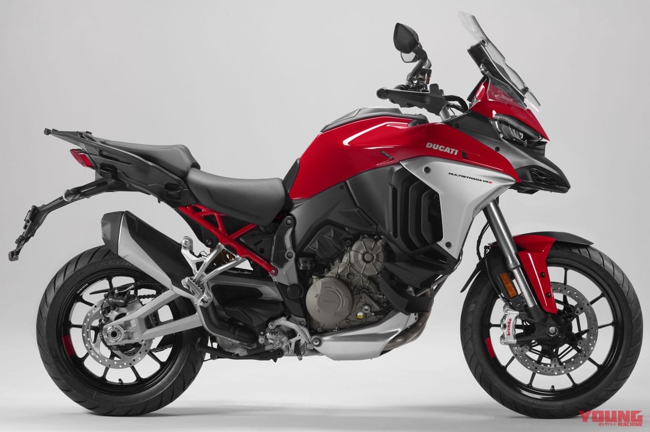 DUCATI MULTISTRADA V4S|ホントに初モノ!? 驚きの完成度:ハーレーダビッドソン パンアメリカ1250/スペシャル ディテール解説