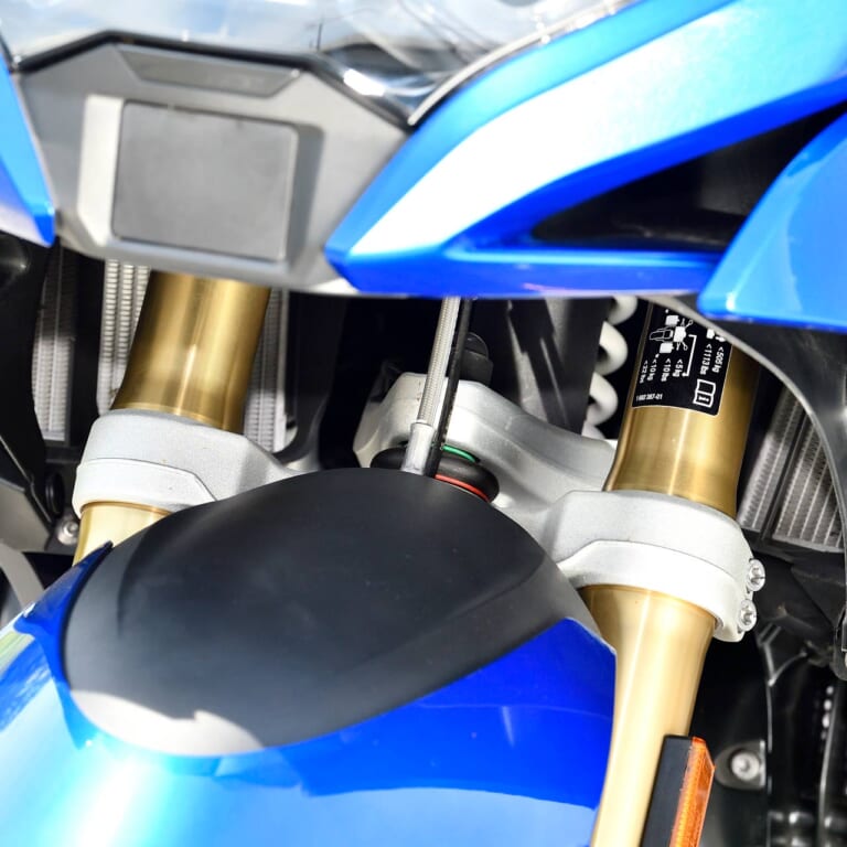 BMW R1250RT|テレレバーサスペンション|BMW R1250RT試乗インプレッション【先進デバイス満載で完成度を高めた舗装路の王者】