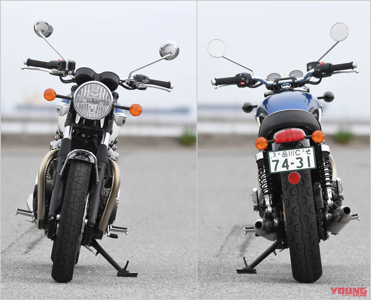 トライアンフ ボンネビルT100|スタイリング|大型ビギナーに最適! トライアンフ ボンネビルT100試乗インプレッション【完成度の高いエンジンを搭載】