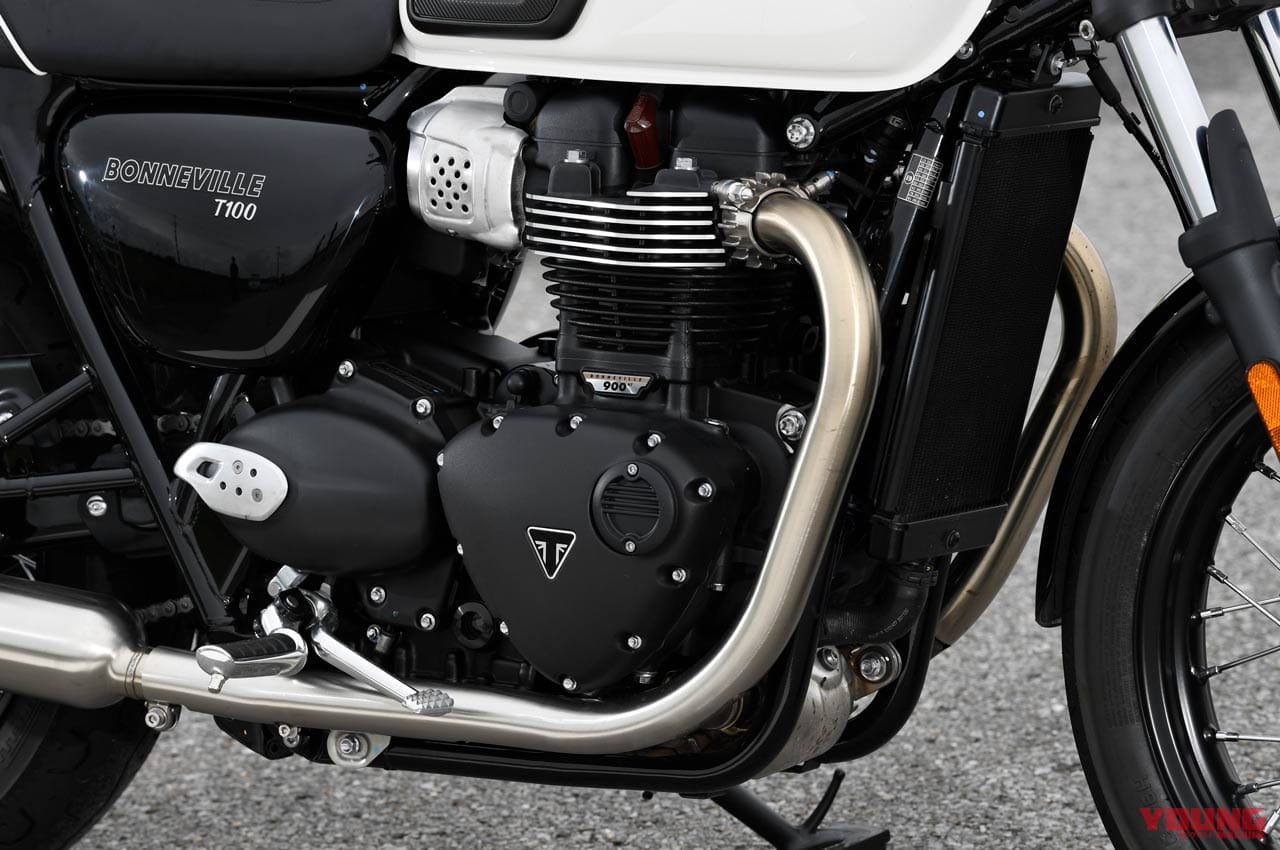 |大型ビギナーに最適! トライアンフ ボンネビルT100試乗インプレッション【完成度の高いエンジンを搭載】