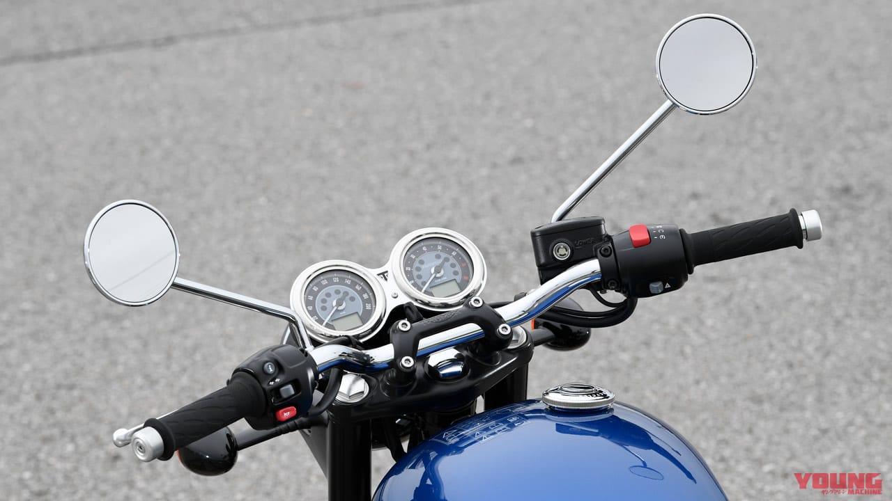 |大型ビギナーに最適! トライアンフ ボンネビルT100試乗インプレッション【完成度の高いエンジンを搭載】