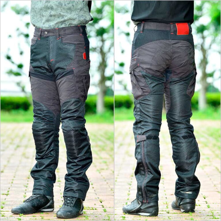 クシタニ|ライディングパンツ|K-2373 エアーライドワークボトムス|クシタニ エアーライドワークボトムス試用インプレッション【ムラなく涼しいスマートなパンツ】