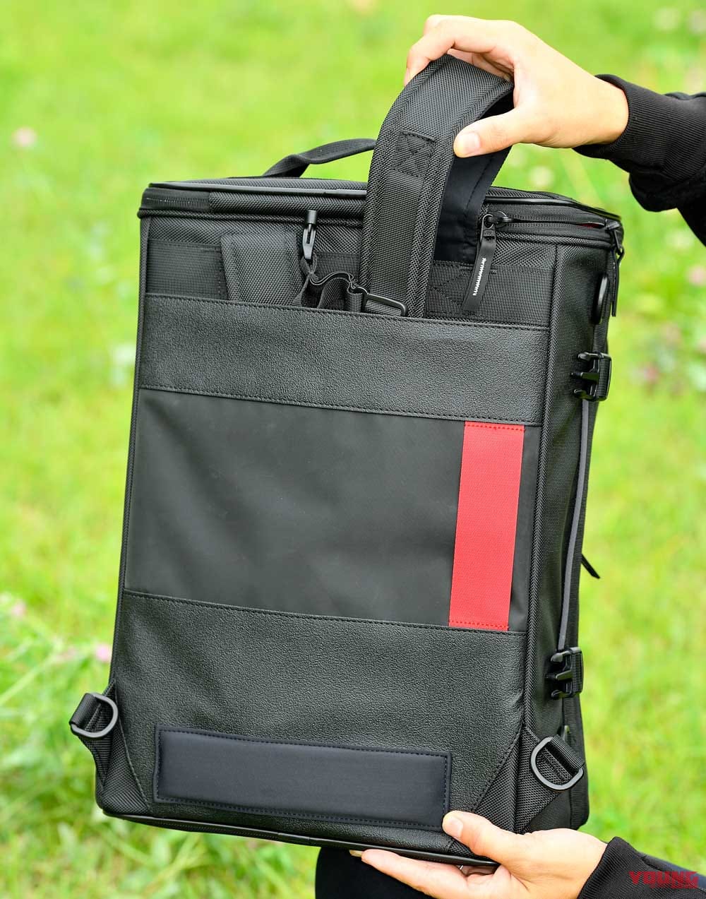 |ヘンリービギンズ 2WAYシートバッグ試用インプレ【バックパックとしても使えるスクエアタイプ】