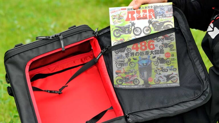 ヘンリービギンズ 2WAYシートバッグ DH-751|開口部|ヘンリービギンズ 2WAYシートバッグ試用インプレ【バックパックとしても使えるスクエアタイプ】