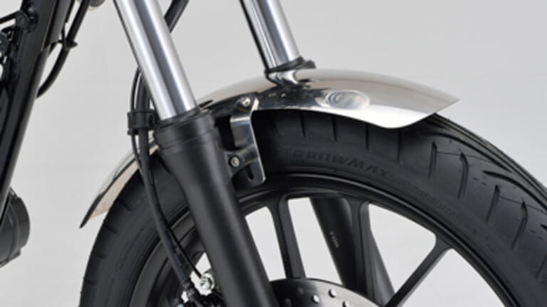 デイトナ|GB350 ステンレスショートフェンダー フロントフェンダー/リヤフェンダー|最新おすすめカスタムパーツ×8選〈デイトナ/ストライカー/エンデュランス/ヨシムラジャパン etc.〉