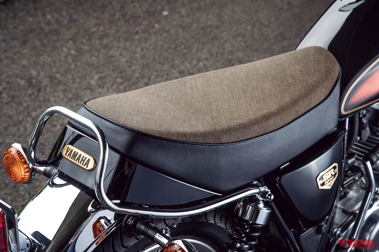 ワイズギア|SR400クラフトビルド外装セット|シート|SR400サンバーストがまだ買える! ヤマハ純正カスタム外装セットが登場!〈ワイズギア〉