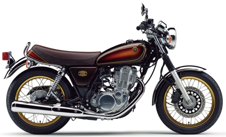 ヤマハSR400 40thアニバーサリーエディション|SR400サンバーストがまだ買える! ヤマハ純正カスタム外装セットが登場!〈ワイズギア〉